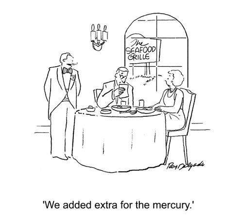'We added extra for the mercury.'