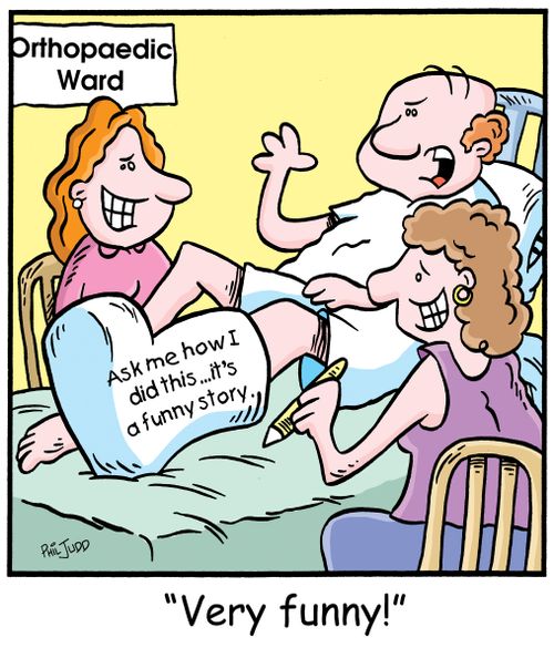 'Very funny!'