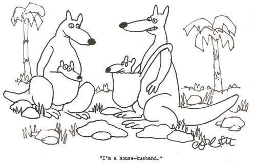 'I'm a house-husband.'    