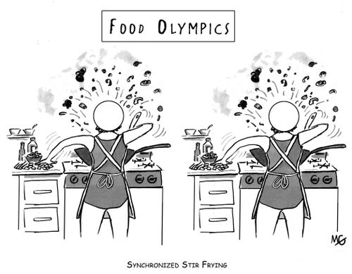 Food Olympics.