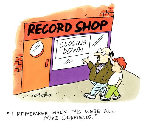 'I remember when this were all Mike Oldfields.'