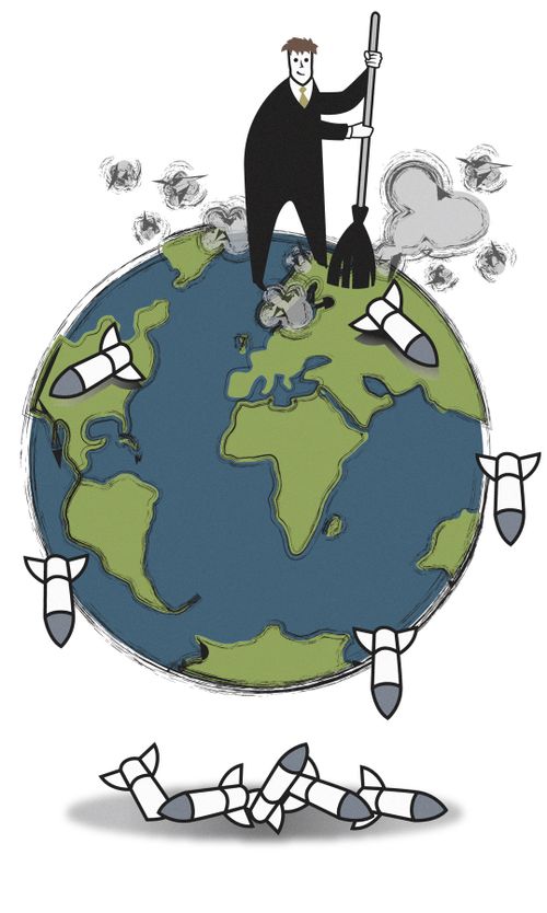Cleaning up the world's nuclear programs.
