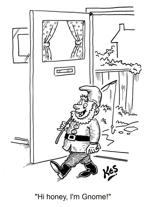 'Hi honey, I'm Gnome!'