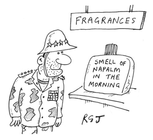 'Smell of Napalm in the Morning' fragrance.