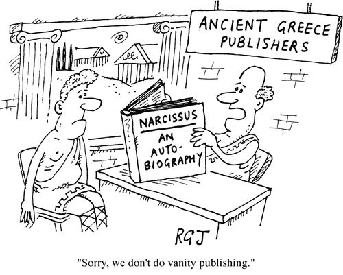 Sorry we don't do vanity publishing