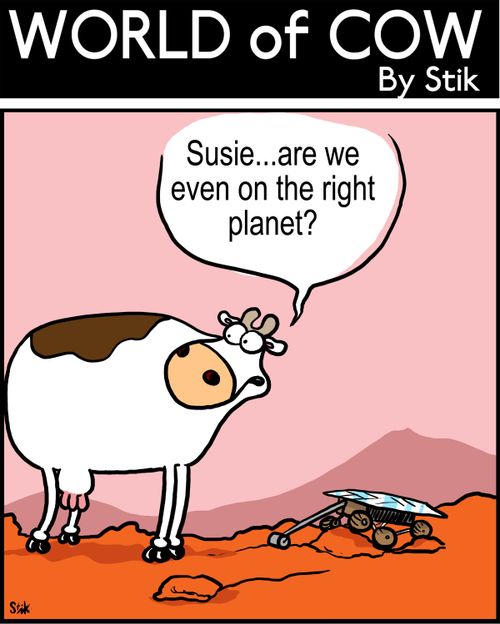 Susie...are we even on the right planet?