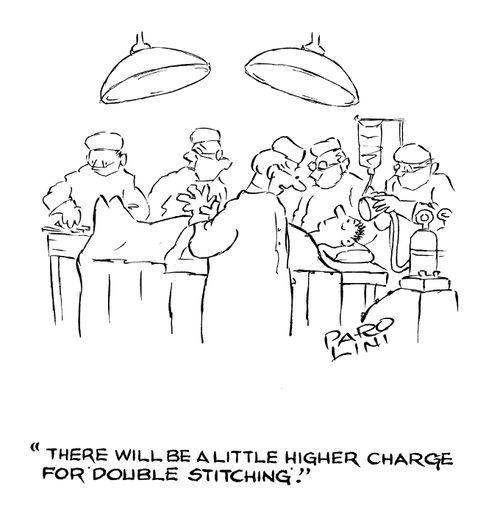 'There will be a little higher charge for double stitching.'