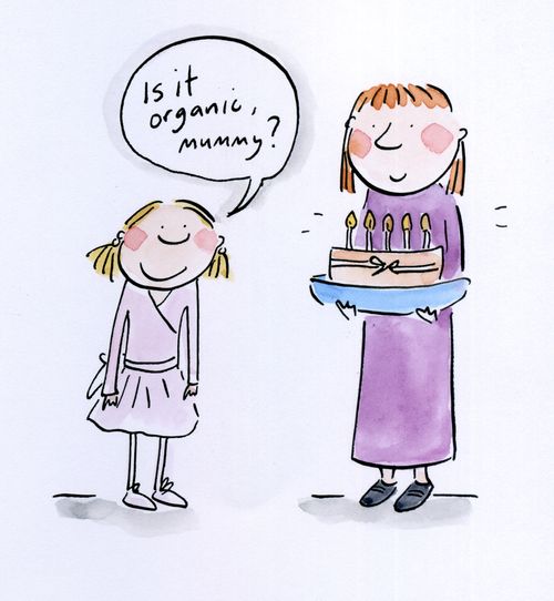 Is it organic, mummy?