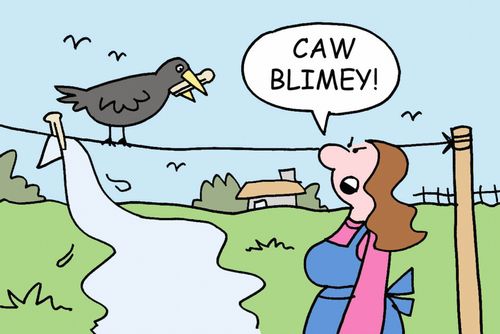 'Caw blimey!'