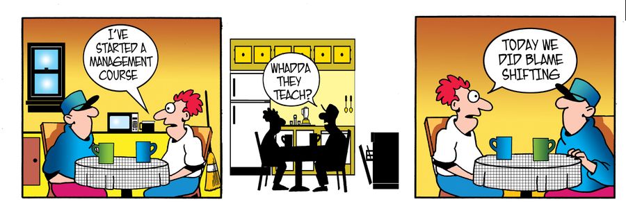 I've started a management course.