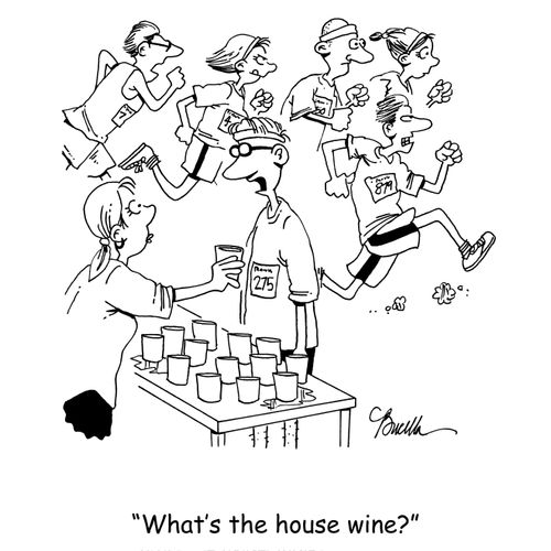 'What's the house wine?'