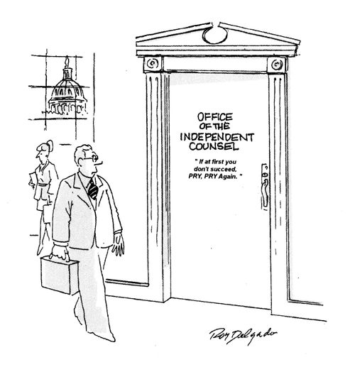 Office of the independent counsel.
