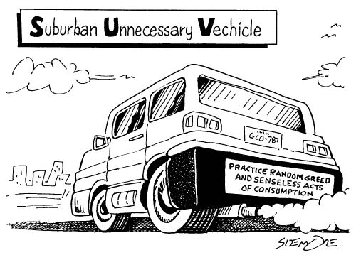 Surburban Unnecessary Vechicle.