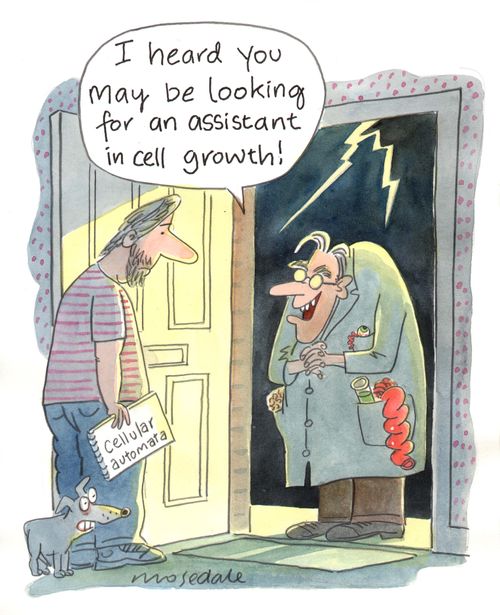 "I heard you may be looking for an assistant in cell growth!"
