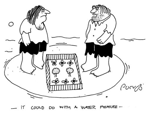 "It could do with a water feature."