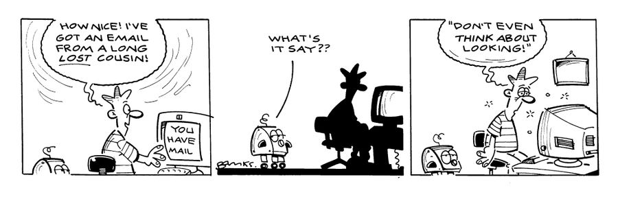 Nethead strip: Long lost cousin