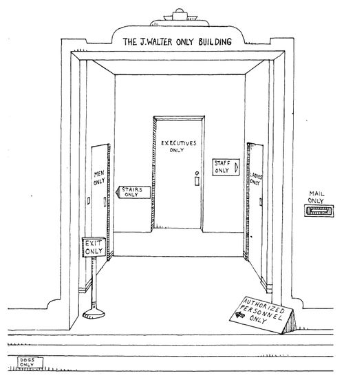 'The J.Walter only building'