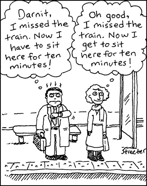 Darnit, I missed the train...