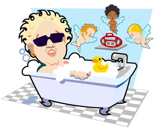 Fun in the Tub.