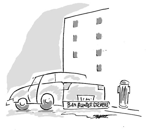 Ban Bumper Stickers.