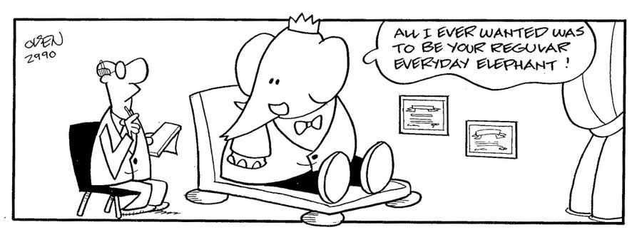 all i ever wanted was t be your regular everyday elephant