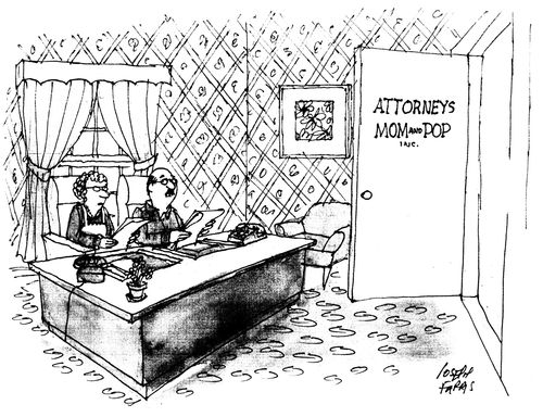 Attorneys - Mom and Pop.