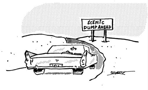 Scenic Dump Ahead.