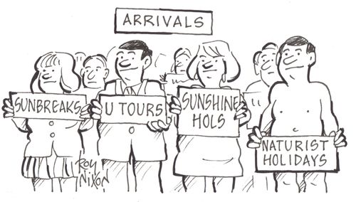Arrivals - Naturist Holidays.