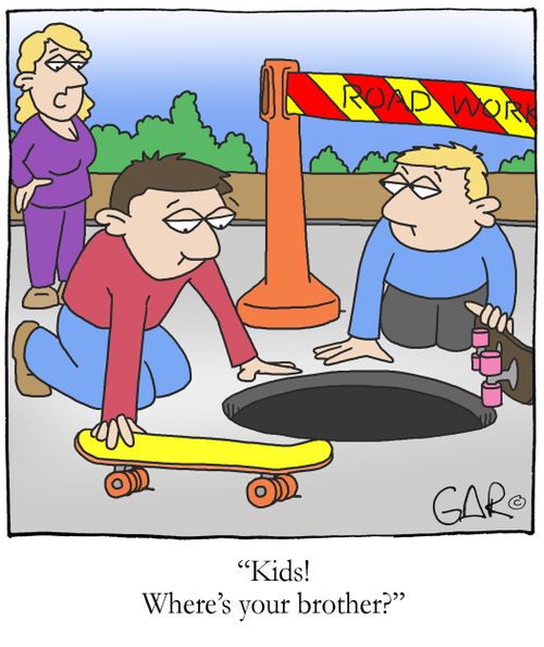 Kids! Where's your brother?