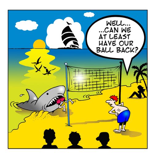 "Well, can we at least have our ball back?"