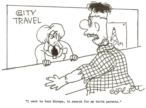 'I want to tour Europe, to search for my birth parents.'