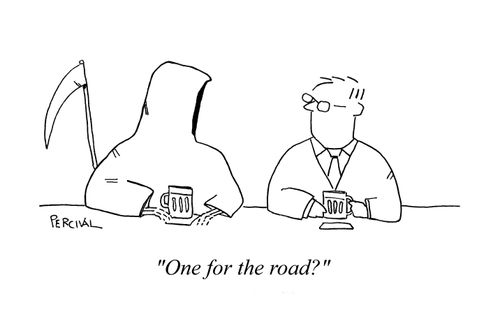 'One for the road?'