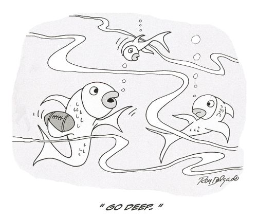 'Go deep.'