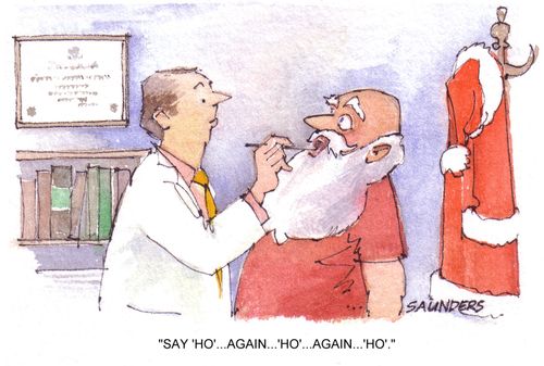 'Say 'Ho'. . . again 'Ho'. . . again. . . 'Ho'.'