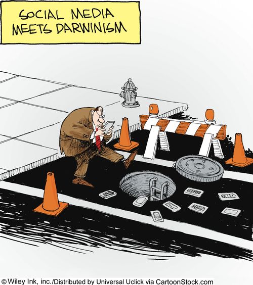 Social media meets Darwinism.