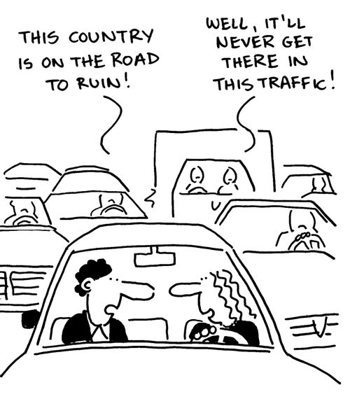 'This country is on the road to ruin.'