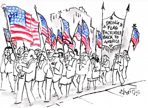 Bring flag factories back to America.