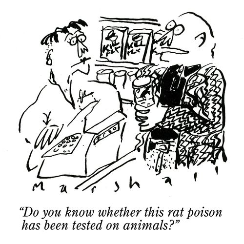 'Do you know whether this rat poison has been tested on animals?'