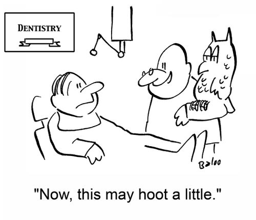 'Now, this may hoot a little.'