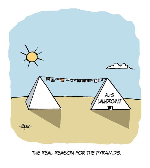 The real reason for the pyramids.