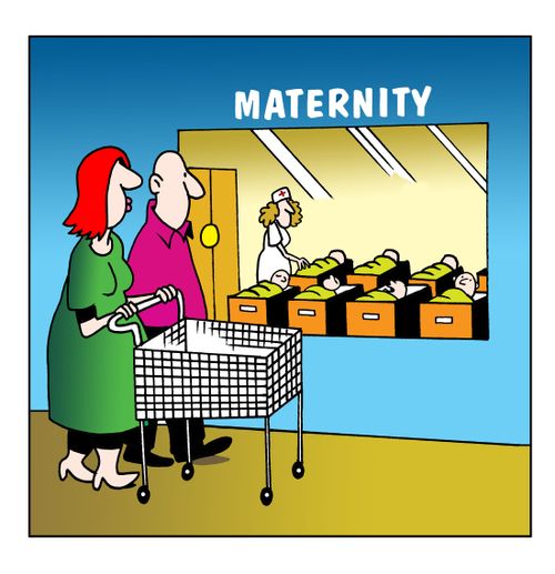 The maternity ward.