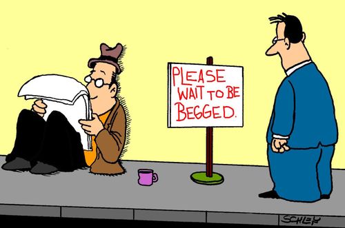 Please Wait To Be Begged.
