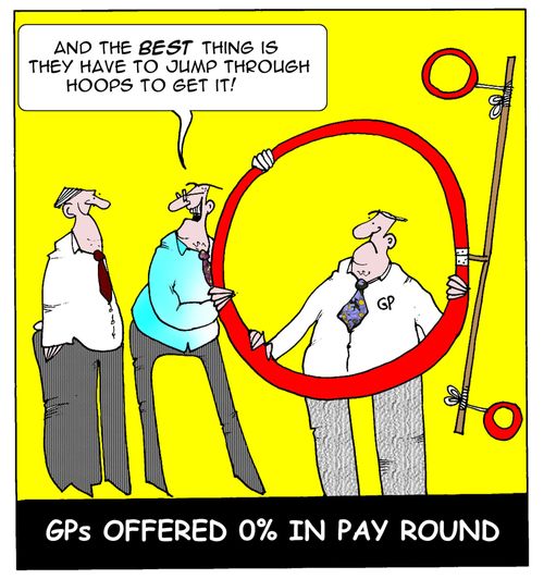 GPs offerred 0 in pay round