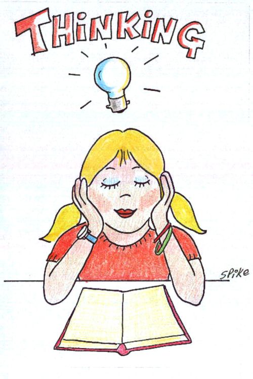 Thinking.