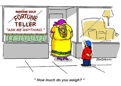 'How much do you weigh?'