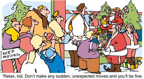High security Santa's grotto