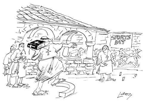 Sports Day at the Monastery