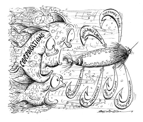 Bait for corporations.