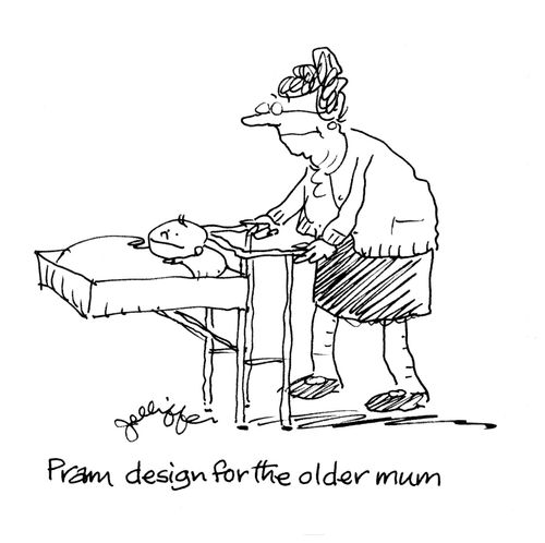 Pram Design for the Older Mum.