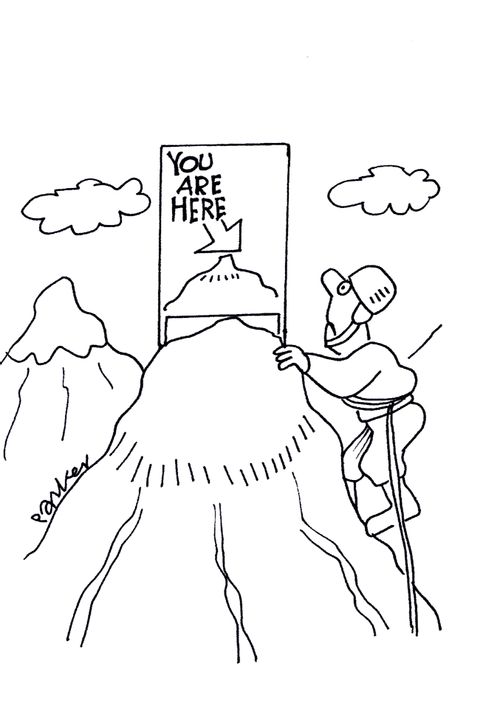 You are here.